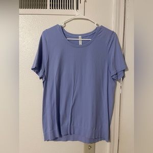 Althea Lilac Dry Fit Workout Tee